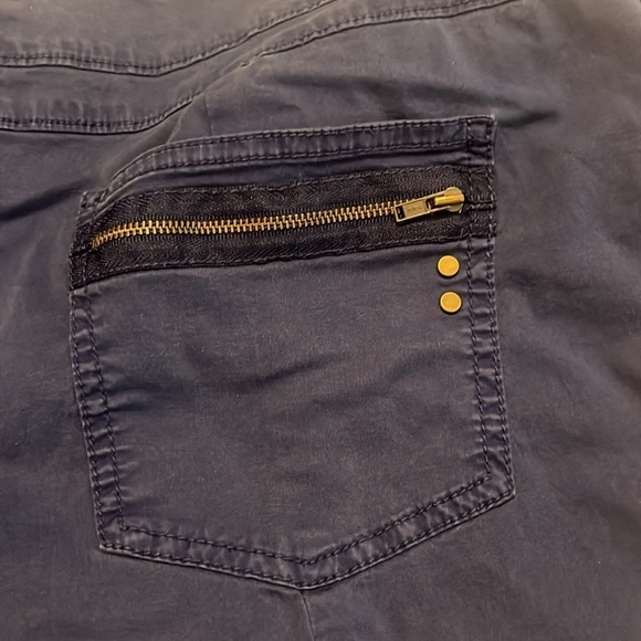 Chico's Royal Blue Casual Straight Leg Ankle Pants Chico's Size 2, US Size 12 - Picture 14 of 15